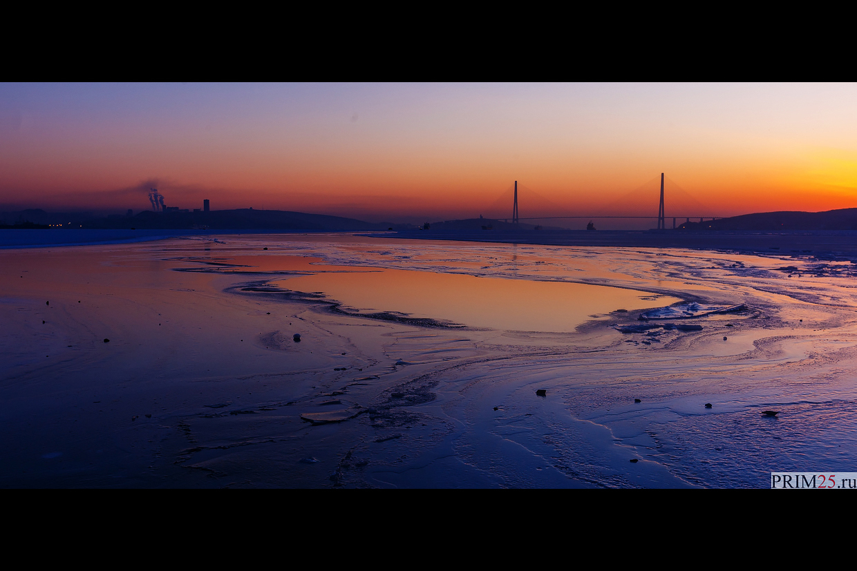 Christmas dawn at Tokarevsky lighthouse - My, Vladivostok, Tokarevsky Lighthouse, Longpost