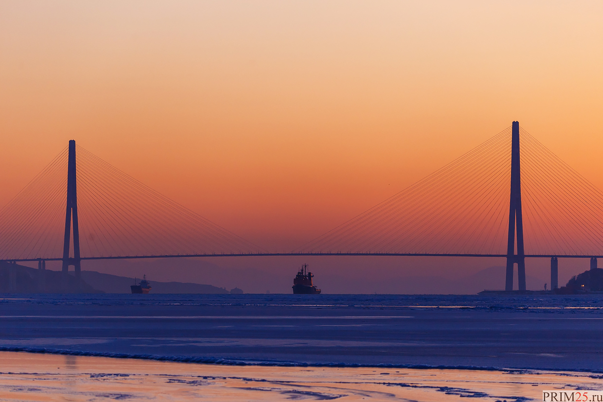 Christmas dawn at Tokarevsky lighthouse - My, Vladivostok, Tokarevsky Lighthouse, Longpost