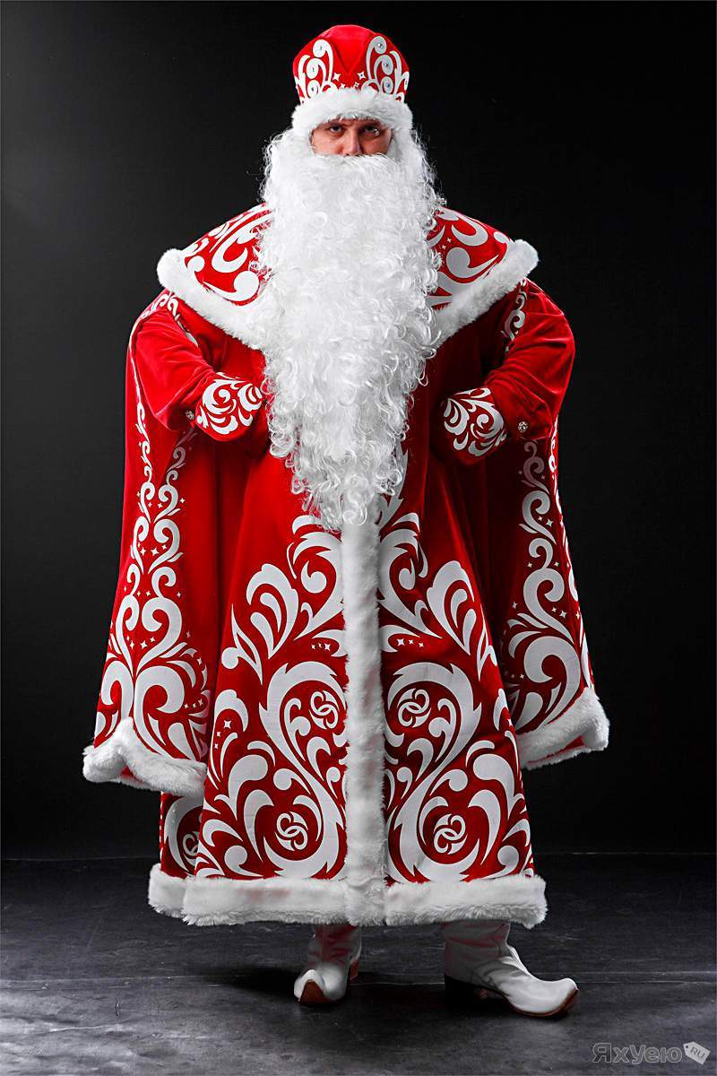 Ded Moroz Santa Claus - My, Scaffold, Father Frost, Santa Claus, , Costume, Fur coat, Jacket, , Longpost