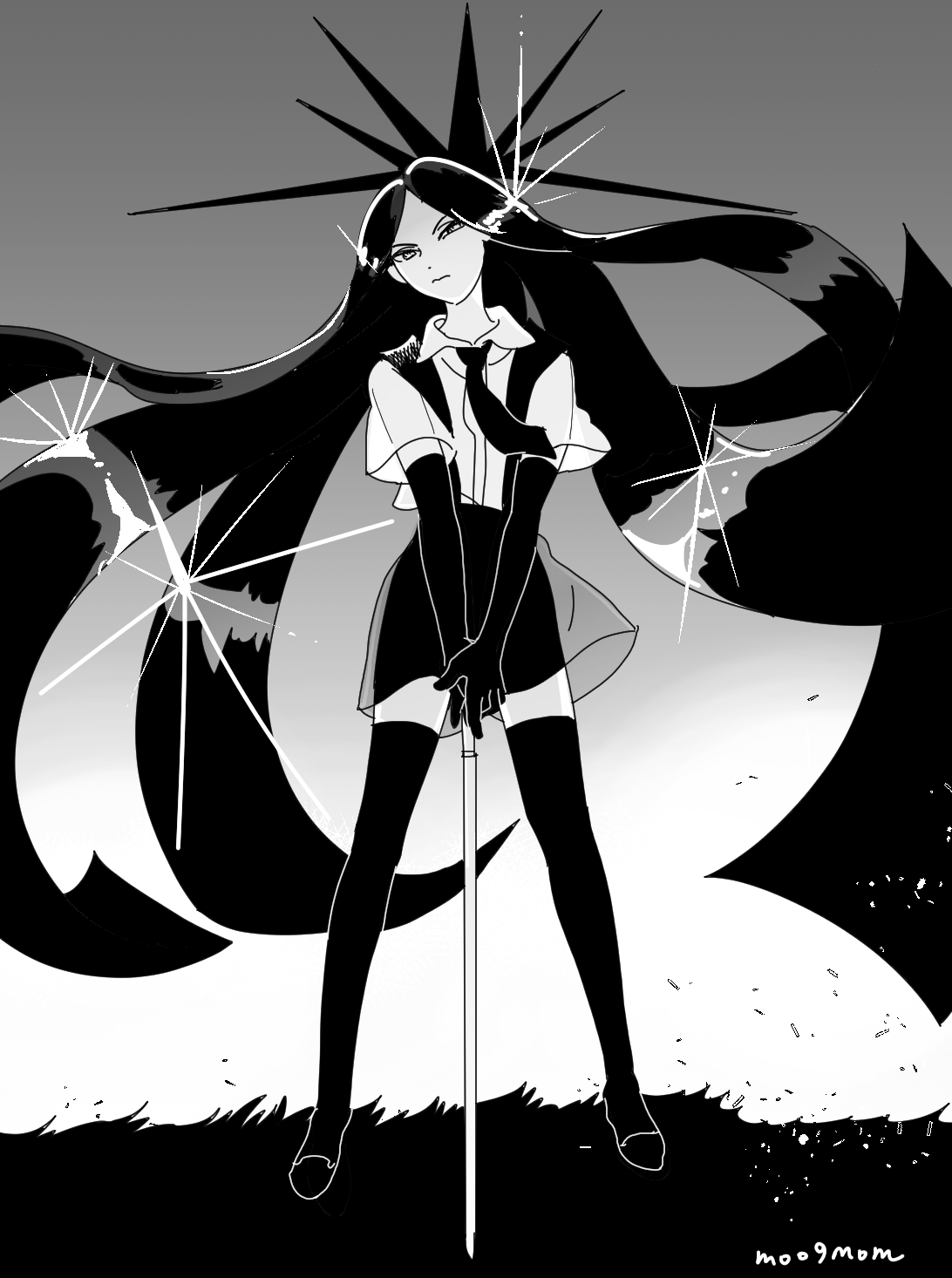 Подборка Борт [1] - Houseki No Kuni, Bort, Anime Art, Аниме, Длиннопост