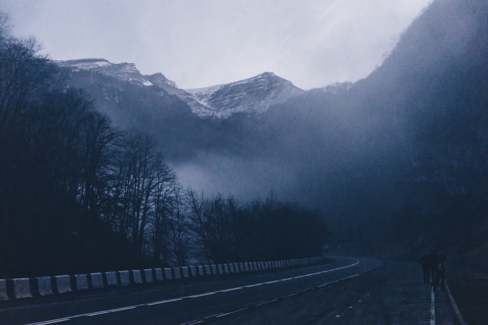 Foggy Caucasus - My, Sony, Sony a6000, Sigma, Sigma 30 14