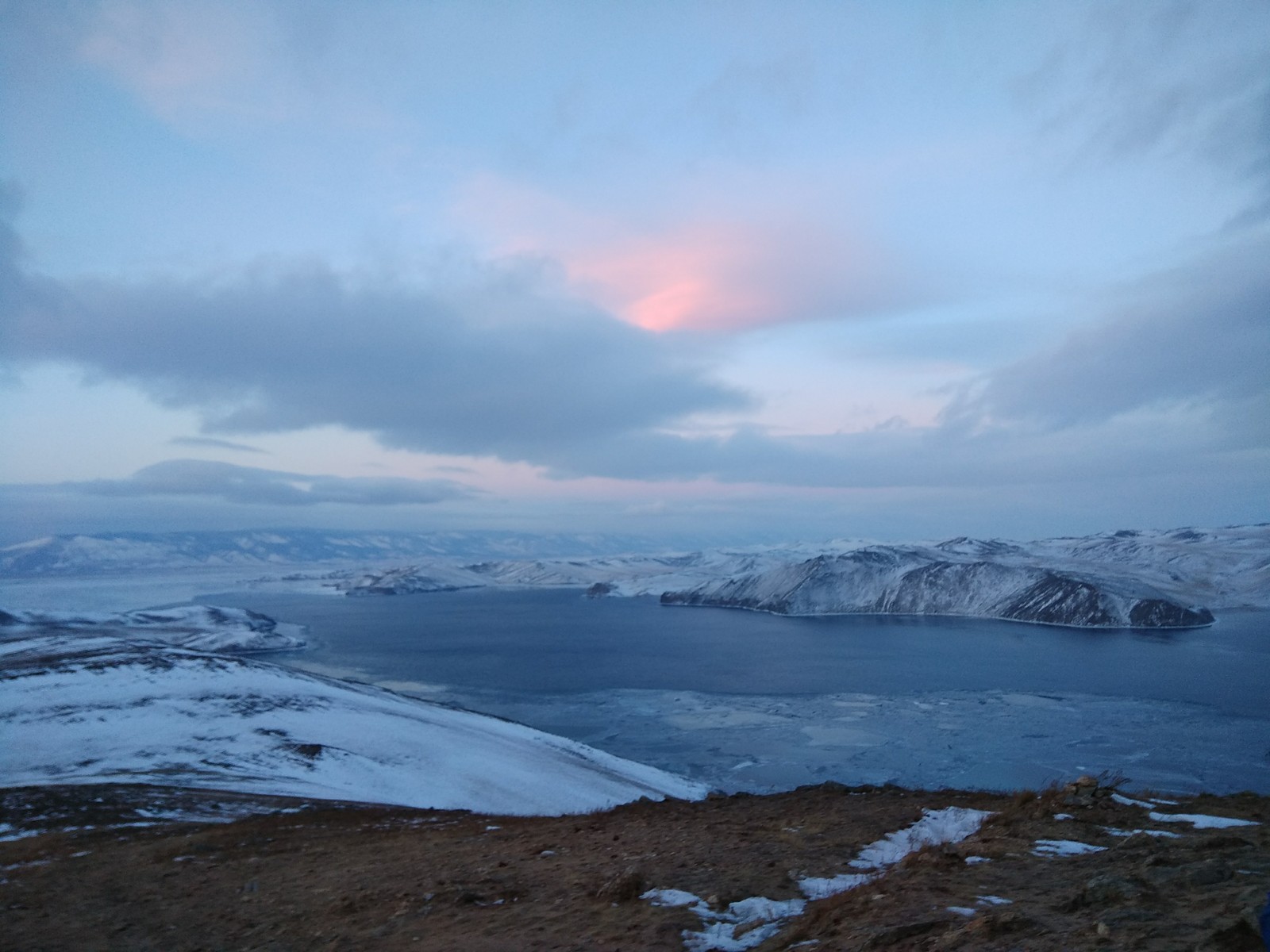 Lake Baikal in January - My, Baikal, The photo