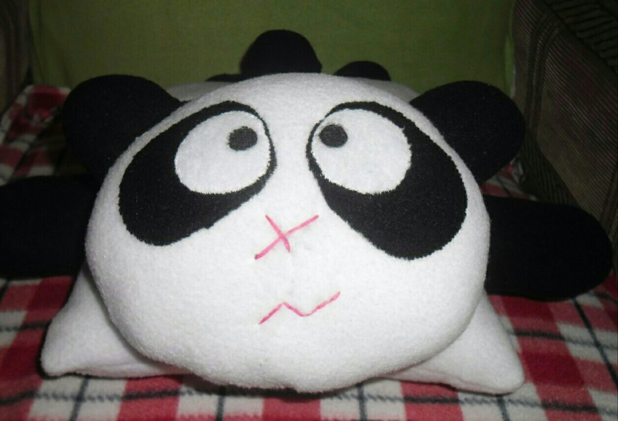 My creation4 - My, Handmade, Soft toy, Toys, Panda