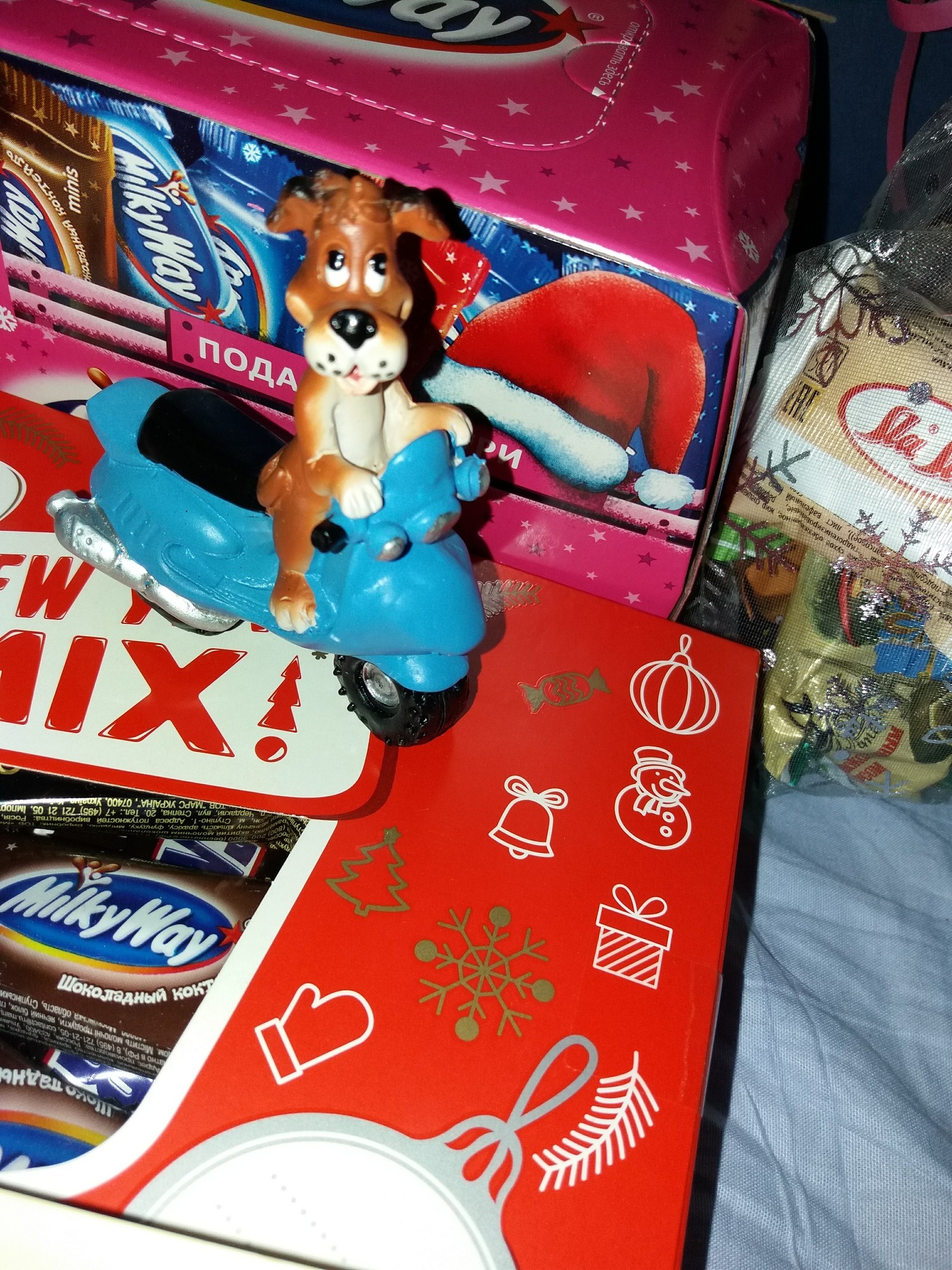 Gift exchange))) Today I received a gift from Santa from a distant and harsh Chelyabinsk) - My, Gift exchange, Secret Santa, Longpost