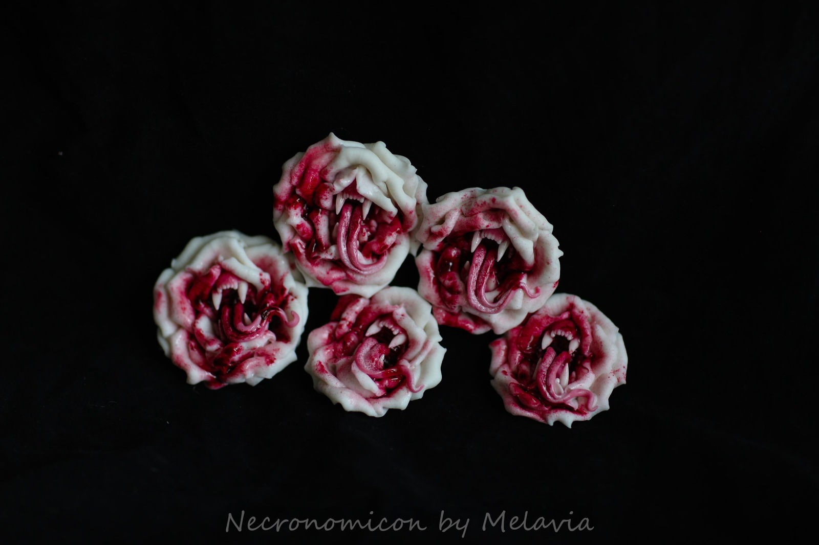 Blood roses. - My, the Rose, Floristics, Polymer clay, Needlework, Longpost