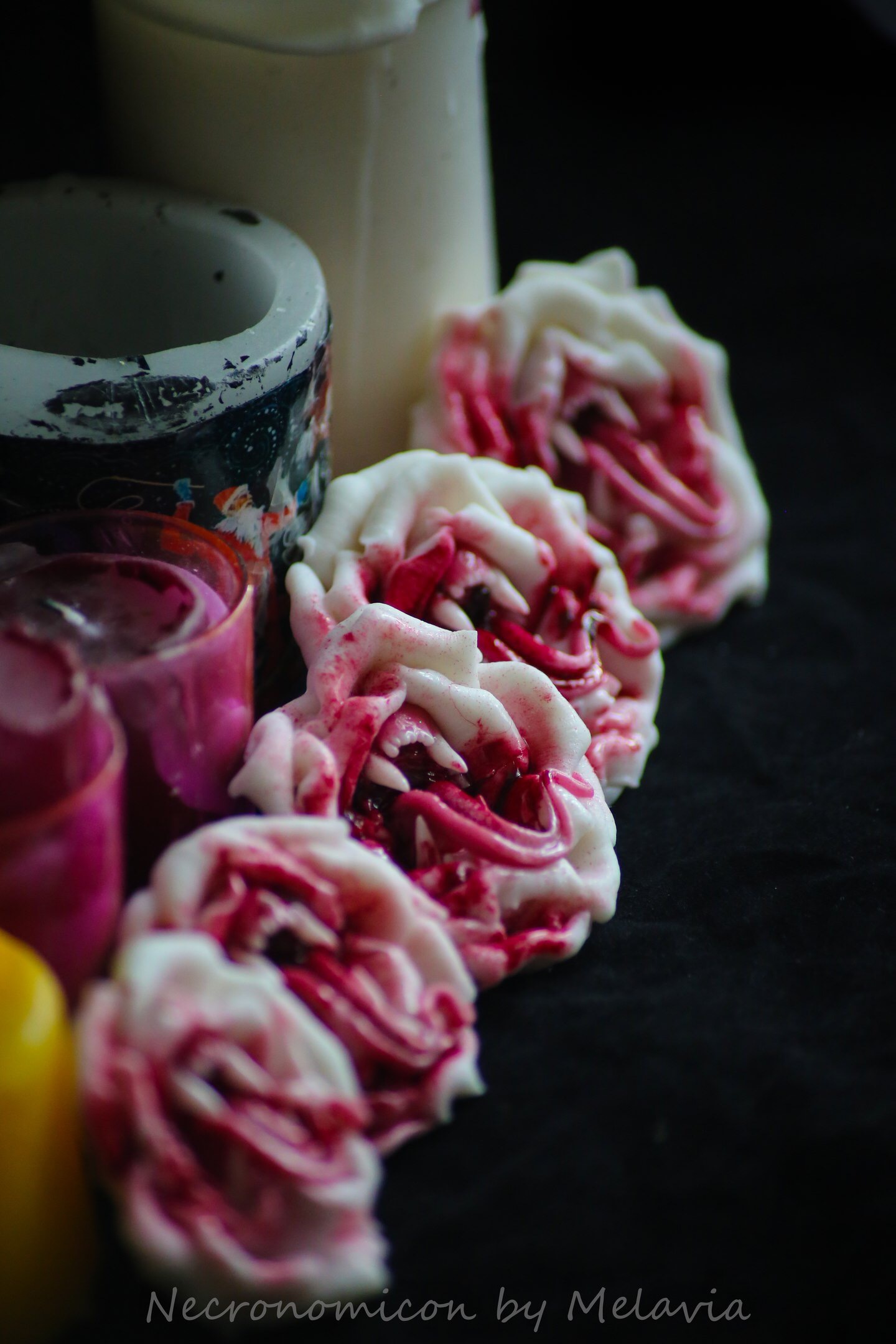 Blood roses. - My, the Rose, Floristics, Polymer clay, Needlework, Longpost