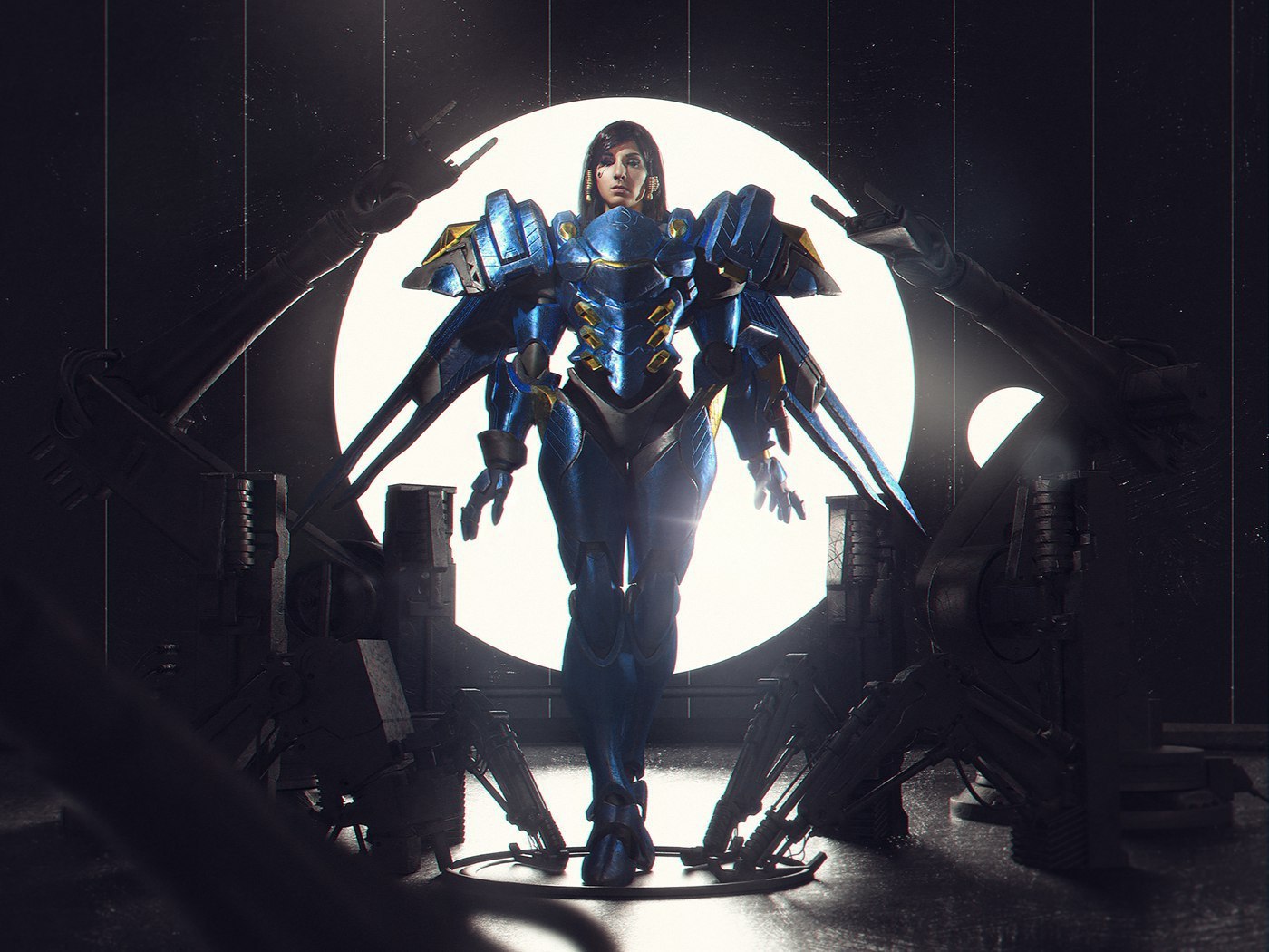 Pharah by Daria General - Daria General, Косплей, Девушки, Overwatch, Pharah, Blizzard, Игры, Длиннопост