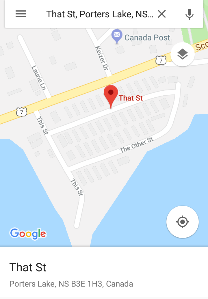 Canada has completely run out of ideas for street names (You can google it yourself) - Canada, Name, The street