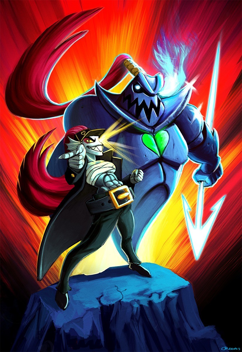 Undyne Joestar - Undertale, Undyne, Jojos bizarre adventure, Crossover, Art, Anime, Games, Computer games, Crossover