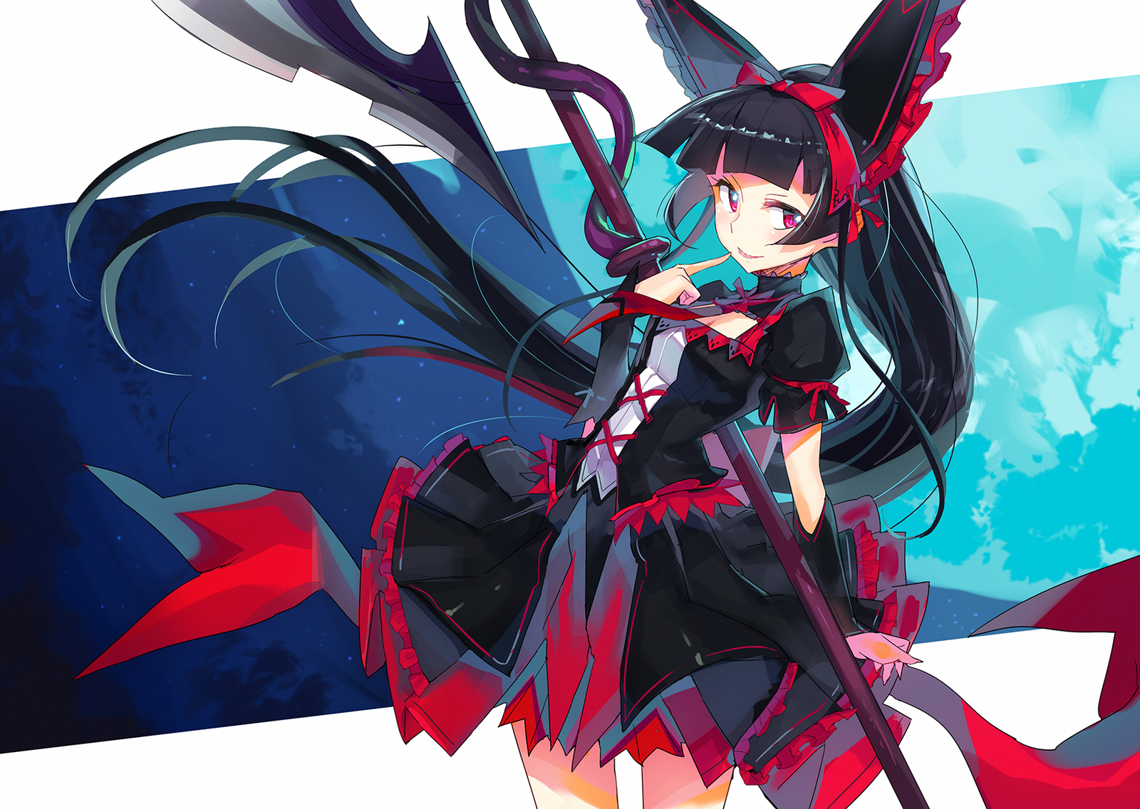 Rory Mercury [2] - Rory Mercury, Gate: Jieitai Kano Chi nite Kaku Tatakaeri, Anime art, Anime, Longpost