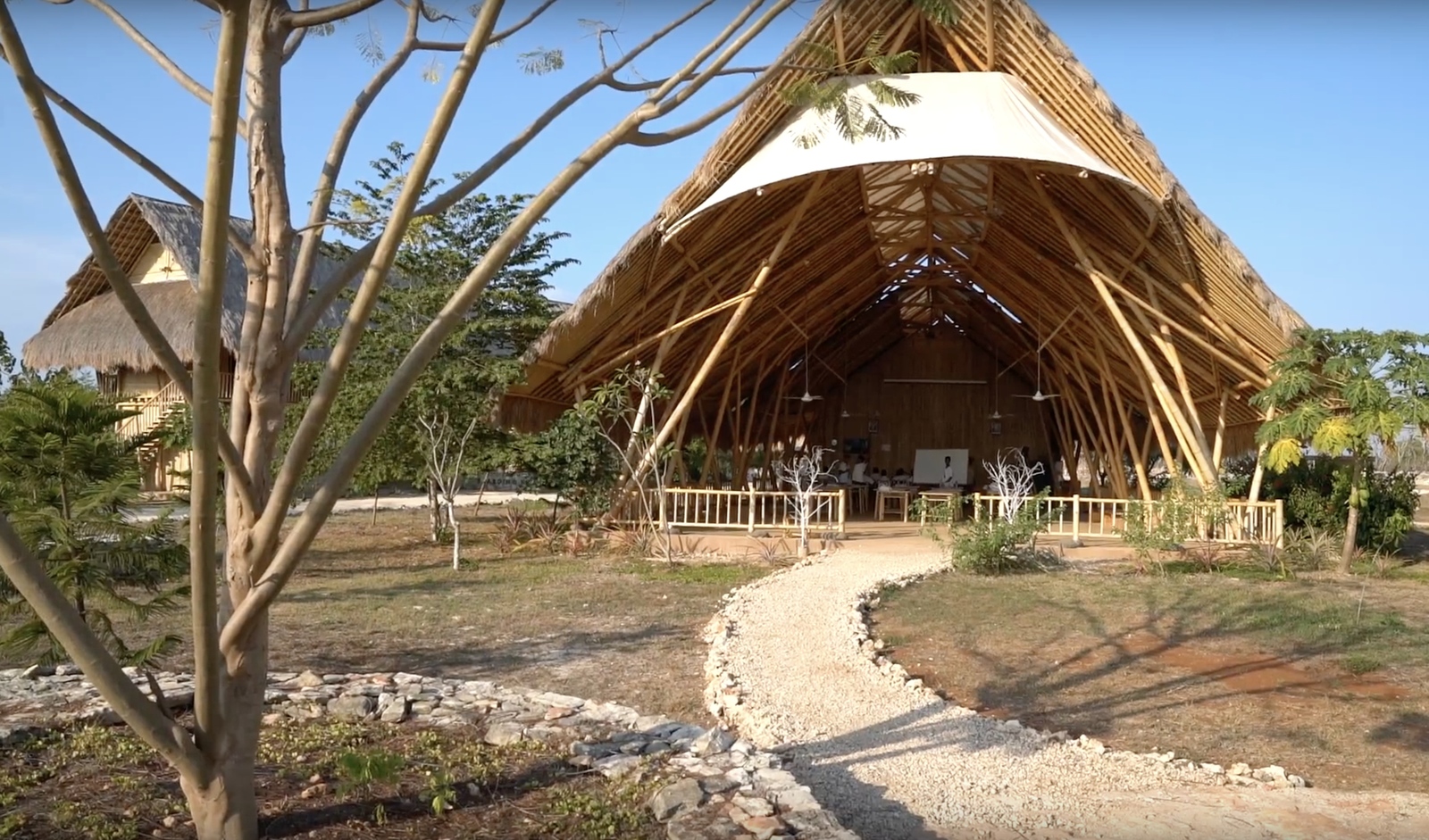 Eco school on the island of Sumba. - My, Asia, Travels, Indonesia, School, Video, Longpost