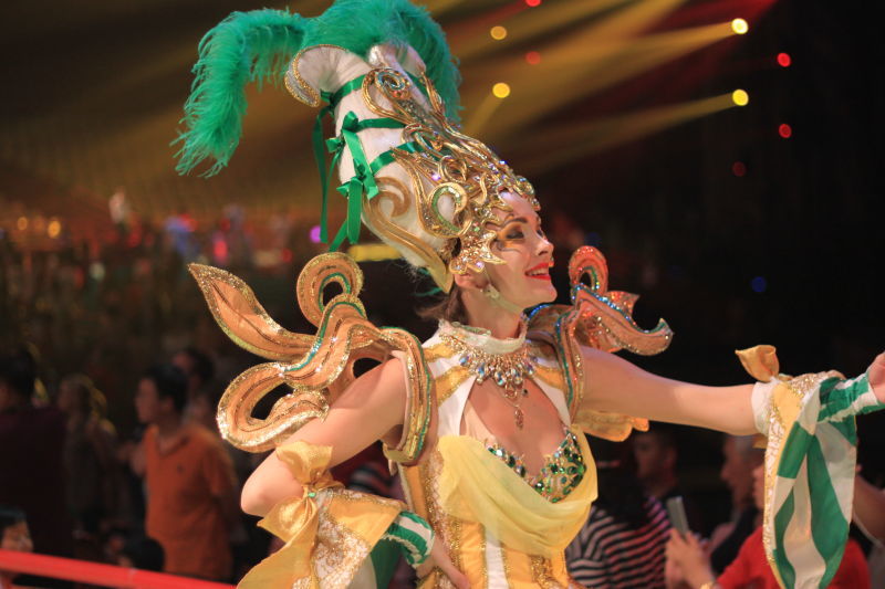 Chimelong International Circus! One of my jobs! - Partially mine, Circus, Interesting, China, Artist, Art, Work, Longpost