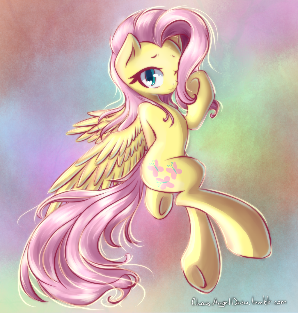 Fluttershy - My little pony, Fluttershy, Chaosangeldesu