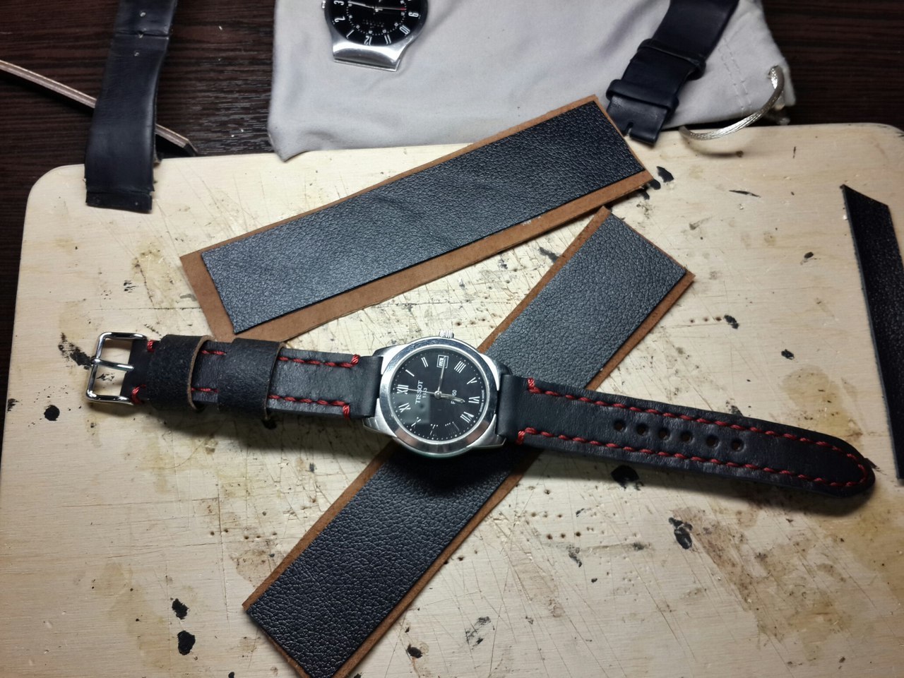 Watchbands. - My, Strap, Handmade, Leather, , Voronezh, , Longpost