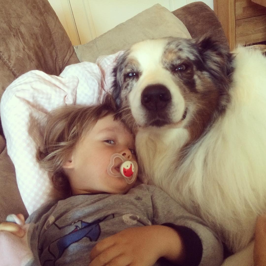 Best friends :) - Dog, Children, Kindness, friendship, Longpost