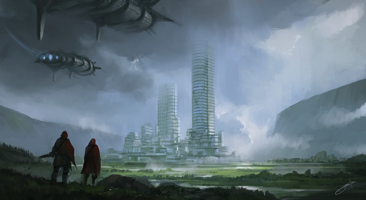 Cities of the future - Cities of the future, Art, Longpost