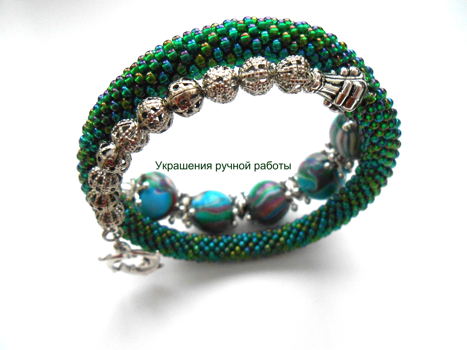 And again the bracelet - My, A bracelet, Beads, , Decoration, Bijouterie, Handmade