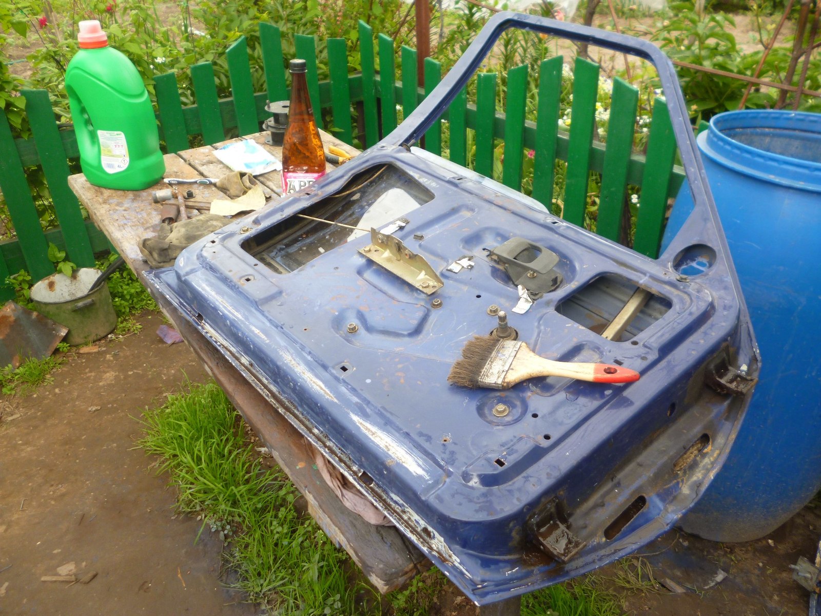 From dirt to Kings. Bringing metaloloma to mind. - My, Tavria, Pickup, Auto repair, Made in USSR, Auto, Restoration, The photo, Car, Longpost