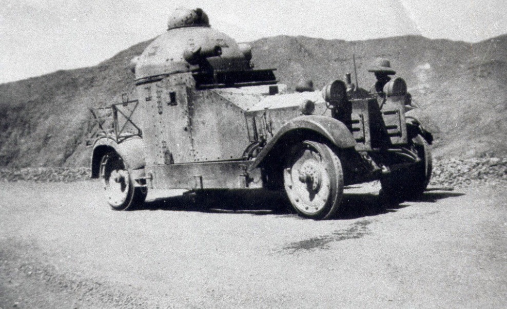 Light armored car Vickers-Crossley Armored Car - rivets on the march! - Story, The Second World War, Armored car, Longpost, 