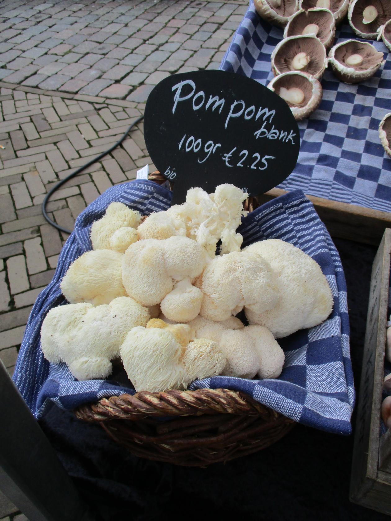 Mushrooms in the Amsterdam market... - My, Mushrooms, Travels, Peace, Impressions, Longpost