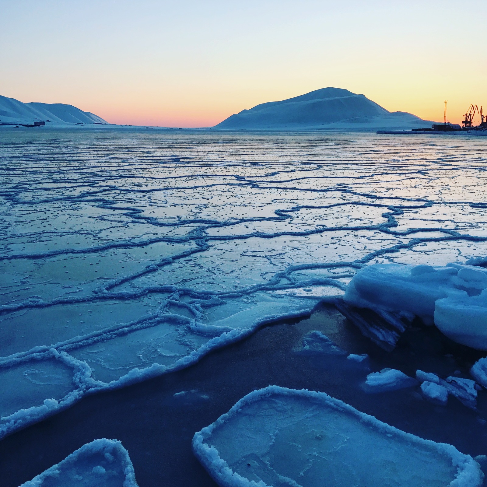 And again about the freezing sea - My, Sea, Far North, The photo, 