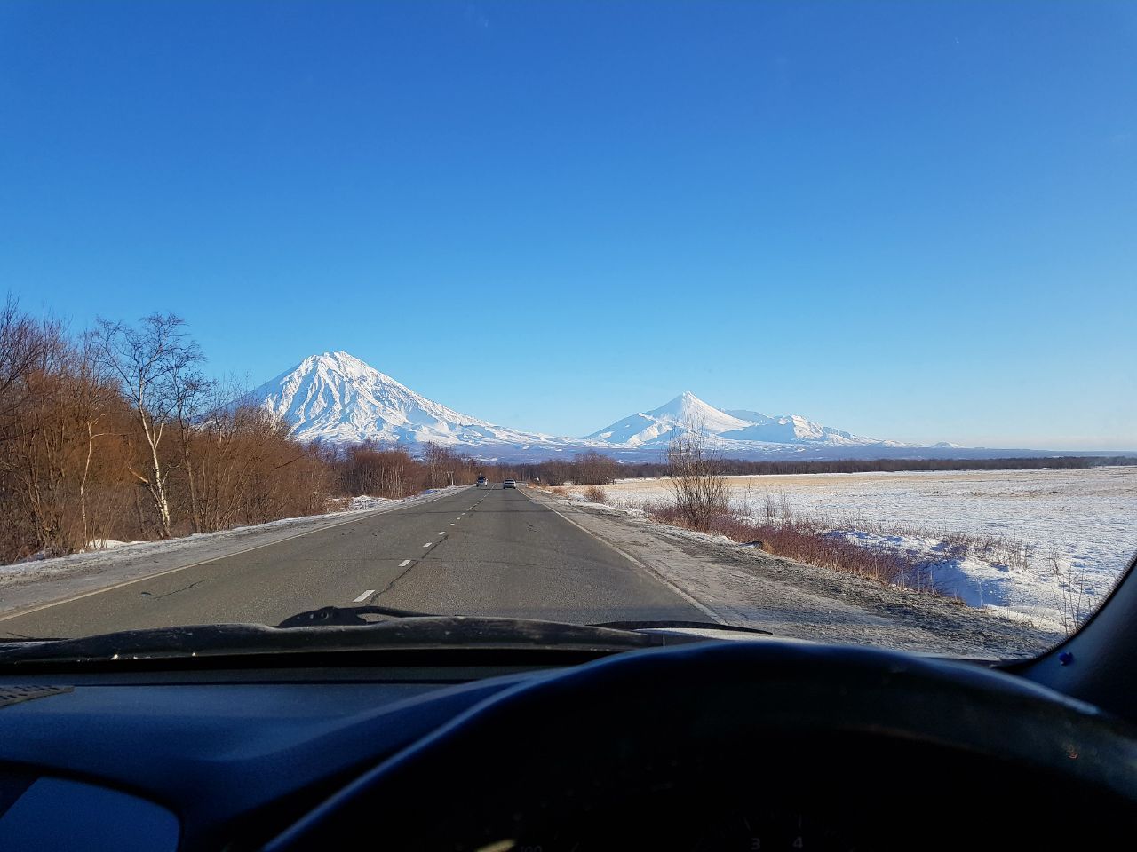 Once again Kamchatka - My, View, Kamchatka, Road, Longpost