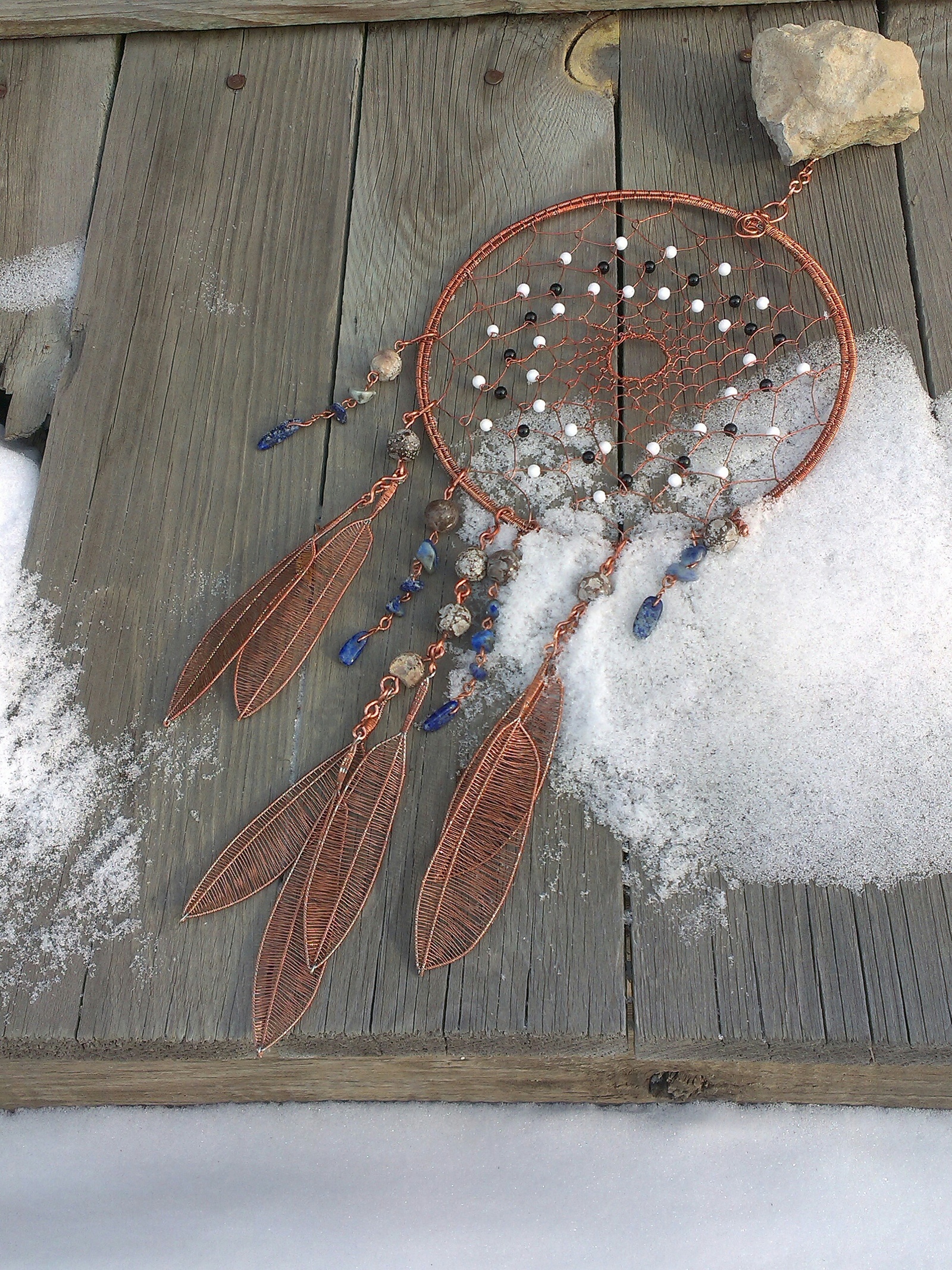 DREAM CATCHERS - My, Needlework without process, Dreamcatcher, Wire wrap, Weaving, Longpost