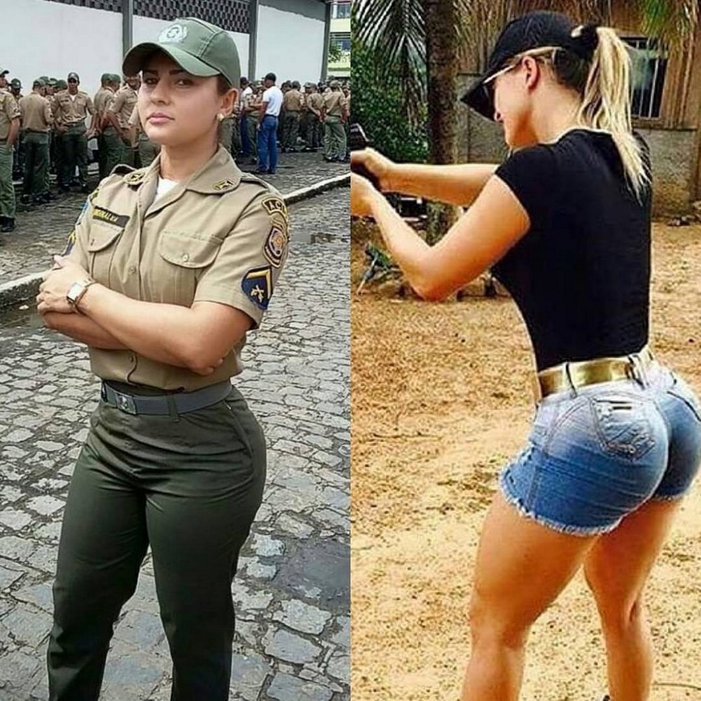 Голые Женщины В Военной Форме