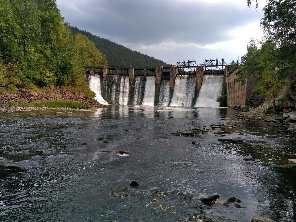 The oldest continuously operating hydroelectric power plant in Russia - My, Longpost, Hydroelectric power station, The photo, Thresholds, Chelyabinsk region