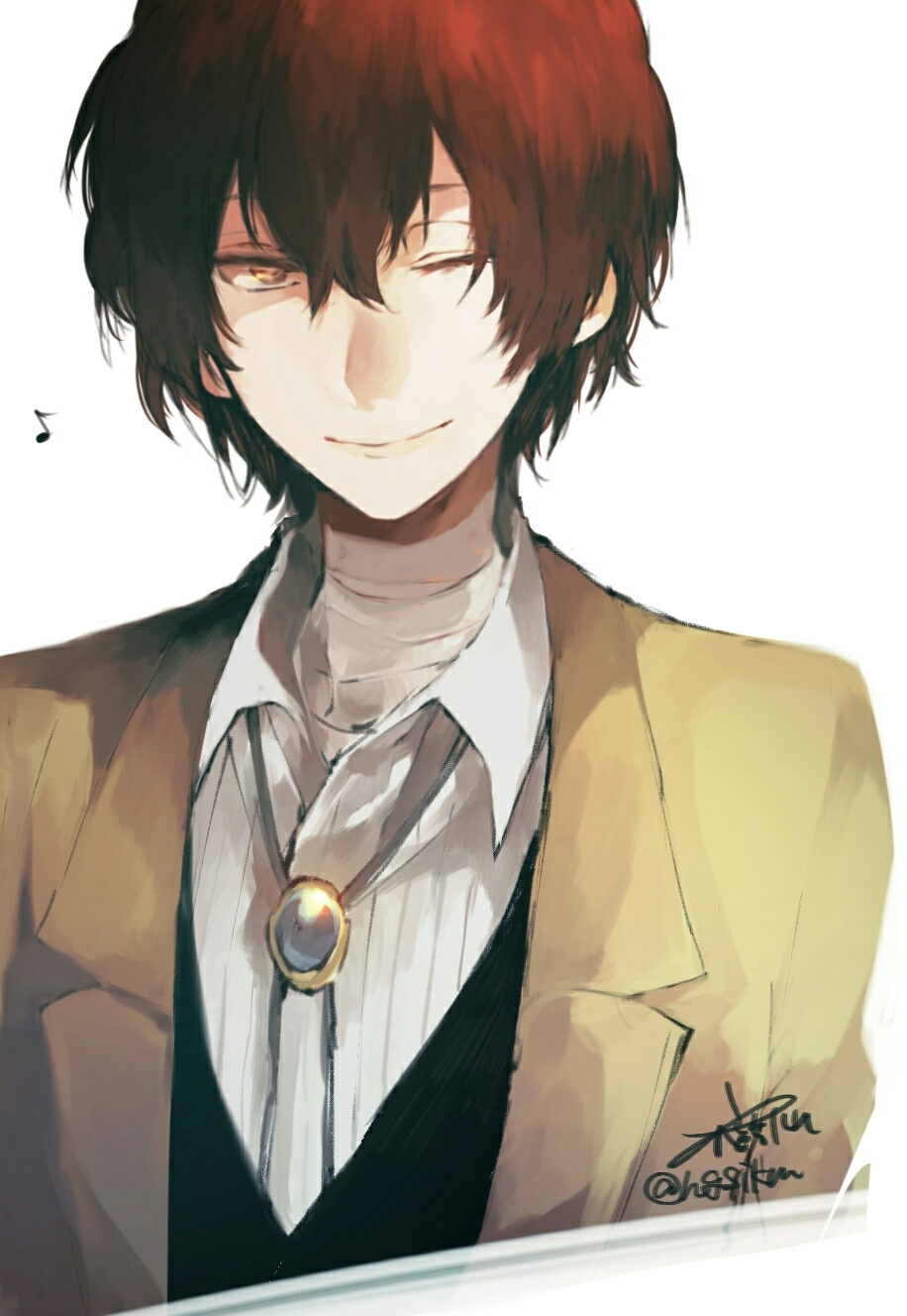 Dazai
 - Anime, Osamu Dazai, Bungou stray Dogs, Anime art, Longpost