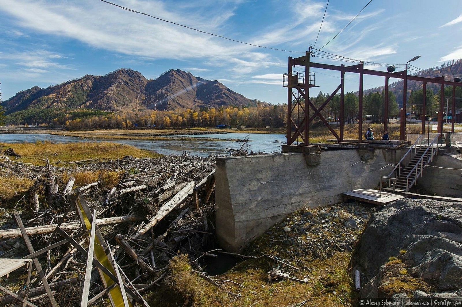 Chemal HPP - My, Mountain Altai, Hydroelectric power station, Chemal, Chemal district, Story, Longpost, Altai Republic