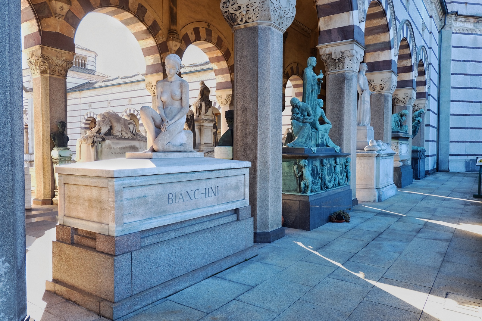 Cimitero Monumentale - My, Italy, Milan, Cemetery, sights, The photo, Travels, Longpost