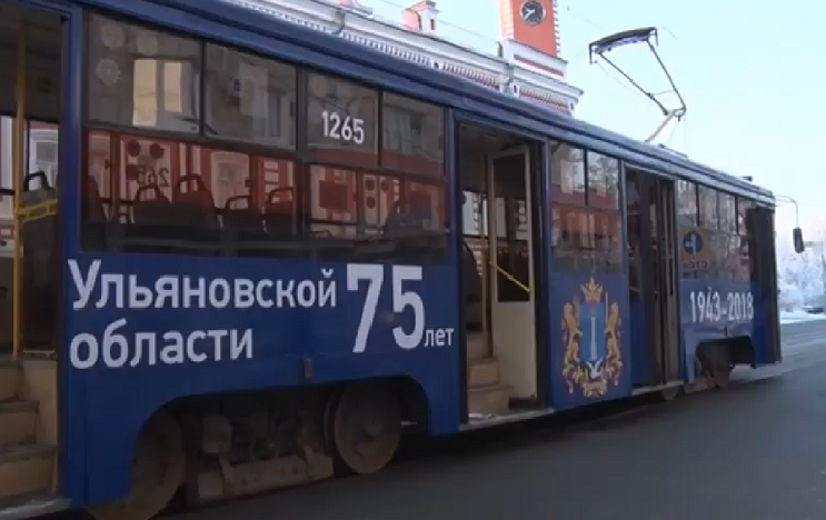 Tram in Ulyanovsk - Трамвай, Общественный транспорт