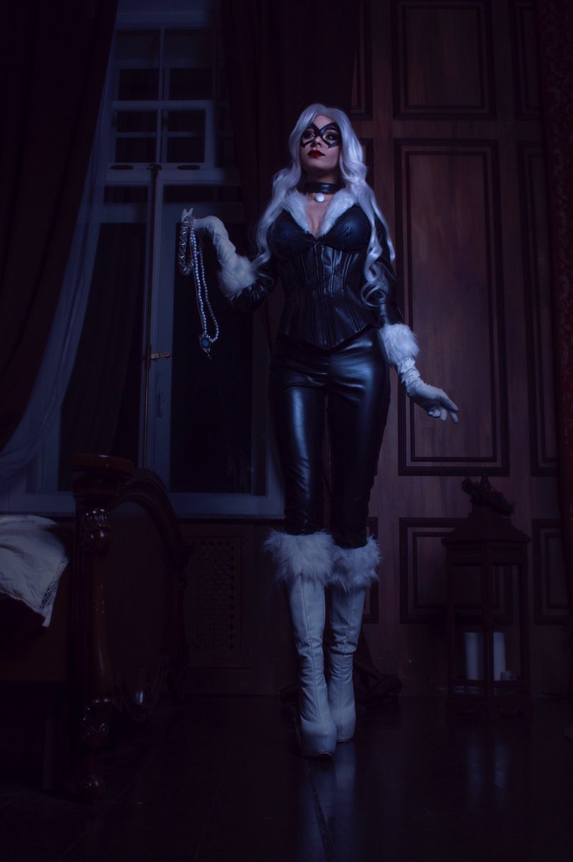 EroCosplay Black Cat - NSFW, Black Cat, Косплей, Эротика, Клубничка, Marvel, Длиннопост