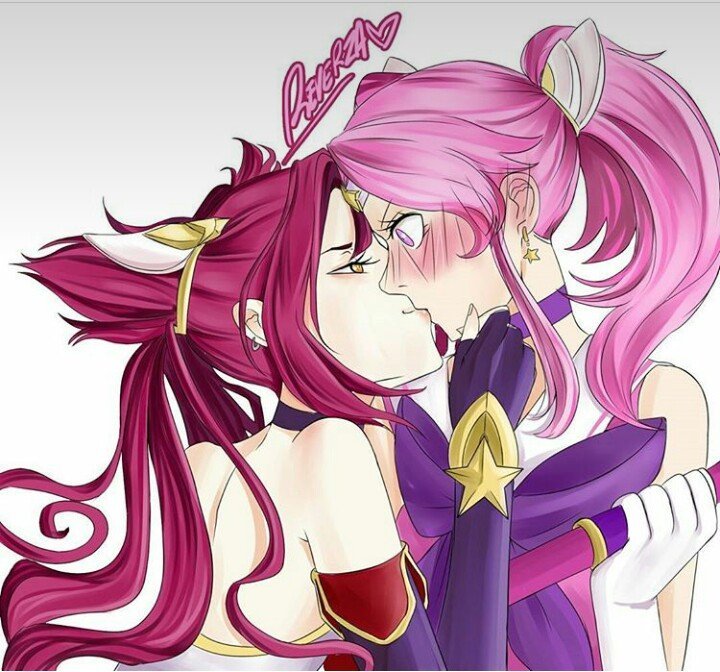 Lux & Jinx - Jinx, Suite, League of legends, Art, Anime art