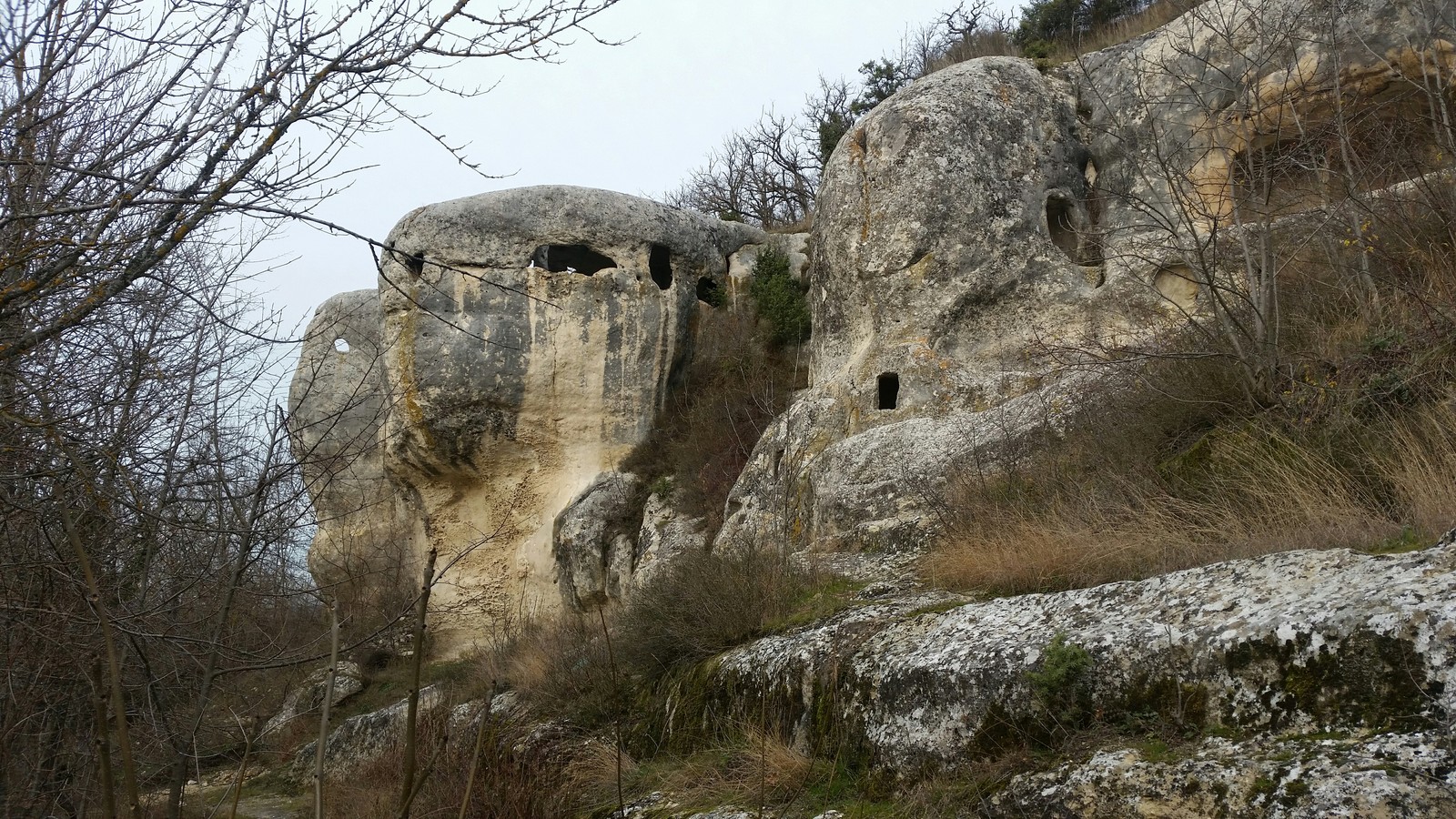 Crimea is ours. Eski-kermen. City on the mountain. - Crimea, The mountains, Caves, Old city, Longpost