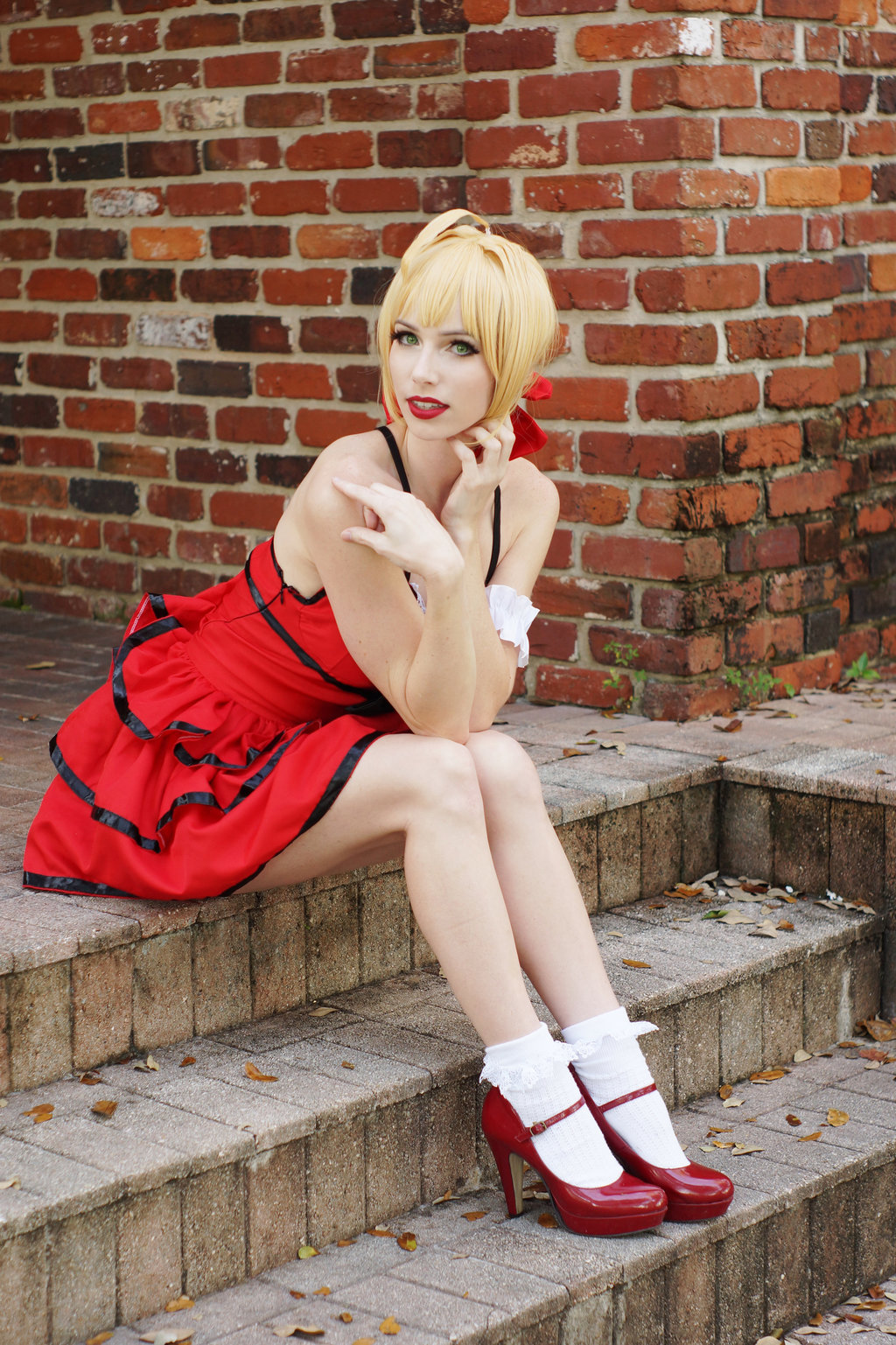 Ruffle Nero! - Fate-Extra, Nero Claudius, Аниме, Косплей, Megancoffey, Красивая девушка, Длиннопост