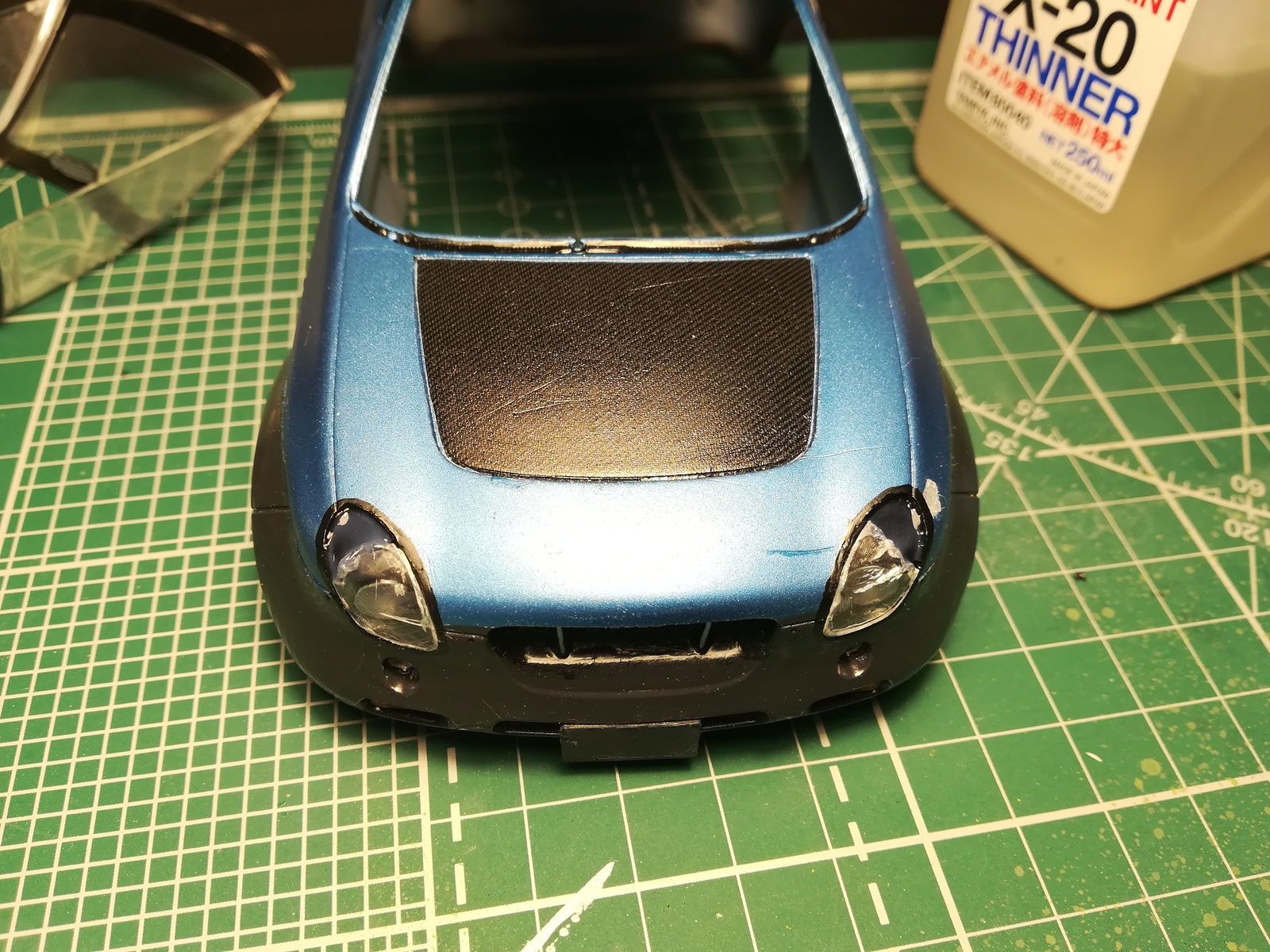 Мой Isuzu Vehicross. Модель от TAMIYA - Моё, Исузу, Моделизм, Хобби, Переделка, Как исправить, Строительство, Длиннопост