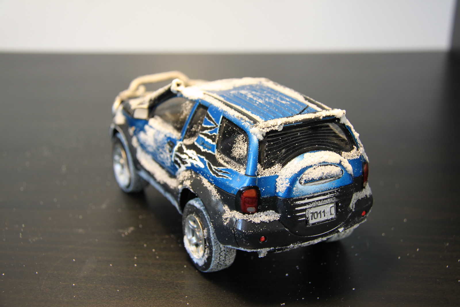 Мой Isuzu Vehicross. Модель от TAMIYA - Моё, Исузу, Моделизм, Хобби, Переделка, Как исправить, Строительство, Длиннопост