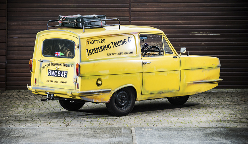 The Reliant Regal Supervan III is a tricycle from Staffordshire with a van body. - Reliant Regal Supervan III, Tricycle, Longpost