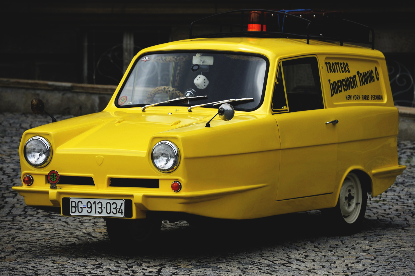 The Reliant Regal Supervan III is a tricycle from Staffordshire with a van body. - Reliant Regal Supervan III, Tricycle, Longpost