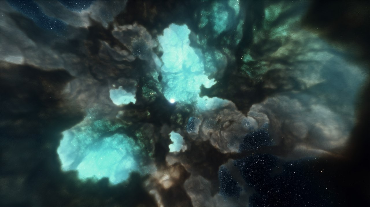 Space Engine 0.9.9.0 new nebulae and terrain - Space Engine, Space, Longpost, Simulator, Video