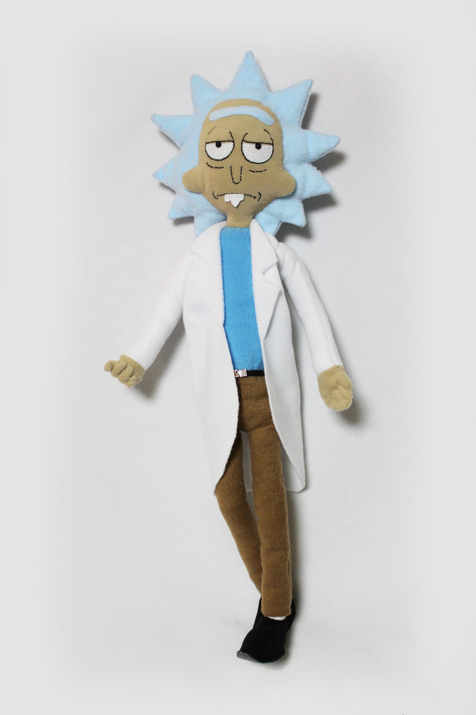 Rick and Morty. Rick Sanchez. Needlework - My, Rick and Morty, Rick Sanchez, Handmade, , Needlework without process, Longpost