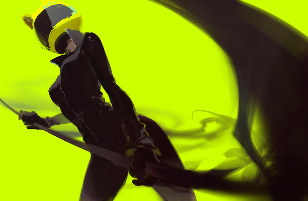 Celty
 - Аниме, Durarara!!, Celty Sturluson, Anime Art, Длиннопост