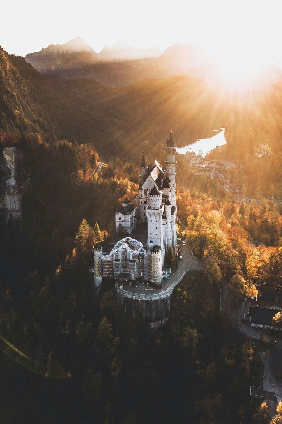 Neuschwanstein. - The photo, Germany, Swan