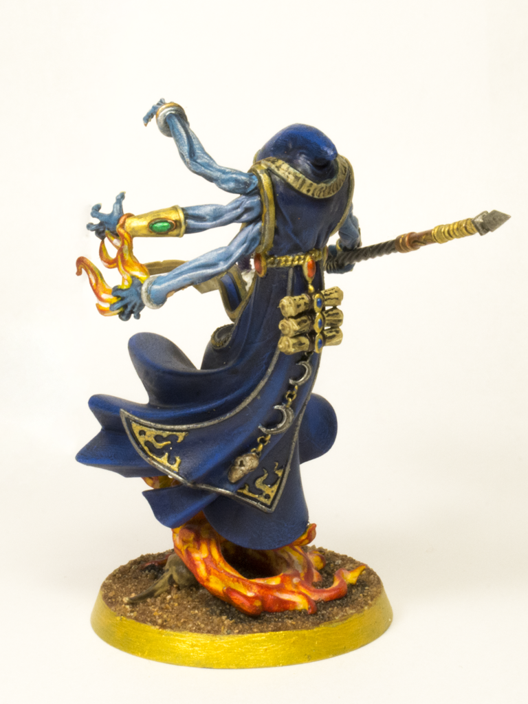 Changeling, Daemon of Tzeentch - My, Warhammer 40k, Wh miniatures, Chaos, Tzeentch, Miniature, Painting, Hobby, Longpost