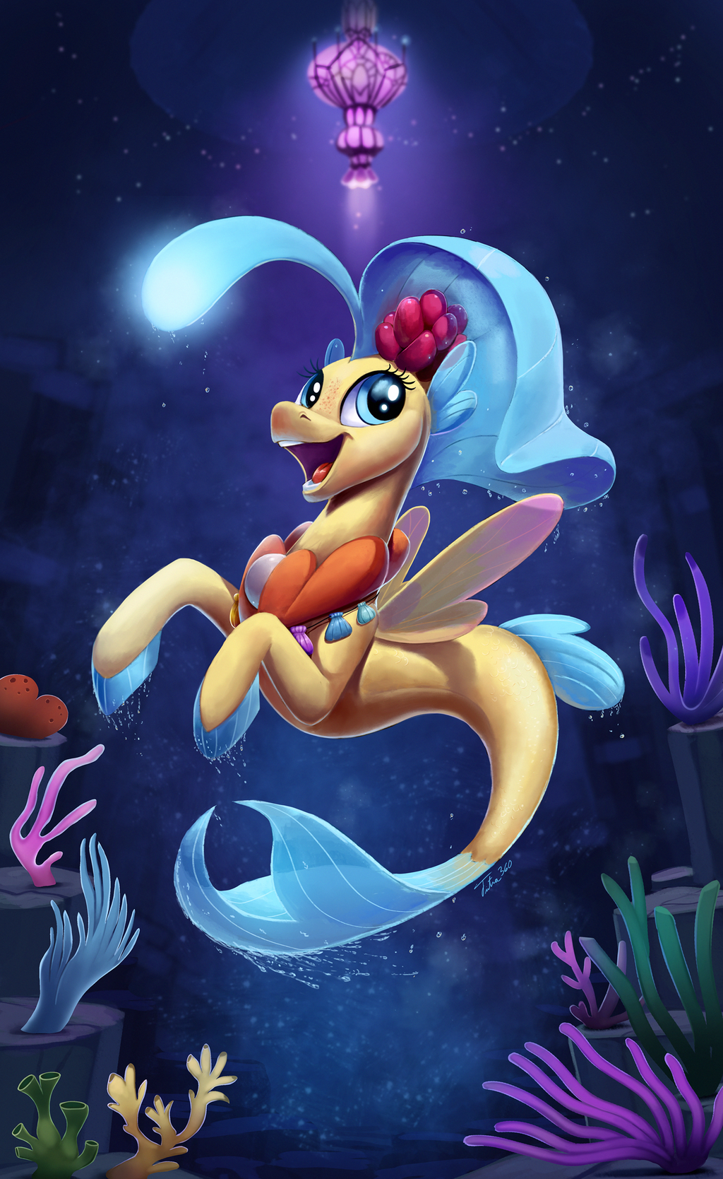 Princess Skystar by Tsitra360 - My Little Pony, Princess Skystar, My Little Pony: The Movie, Длиннопост, Tsitra360