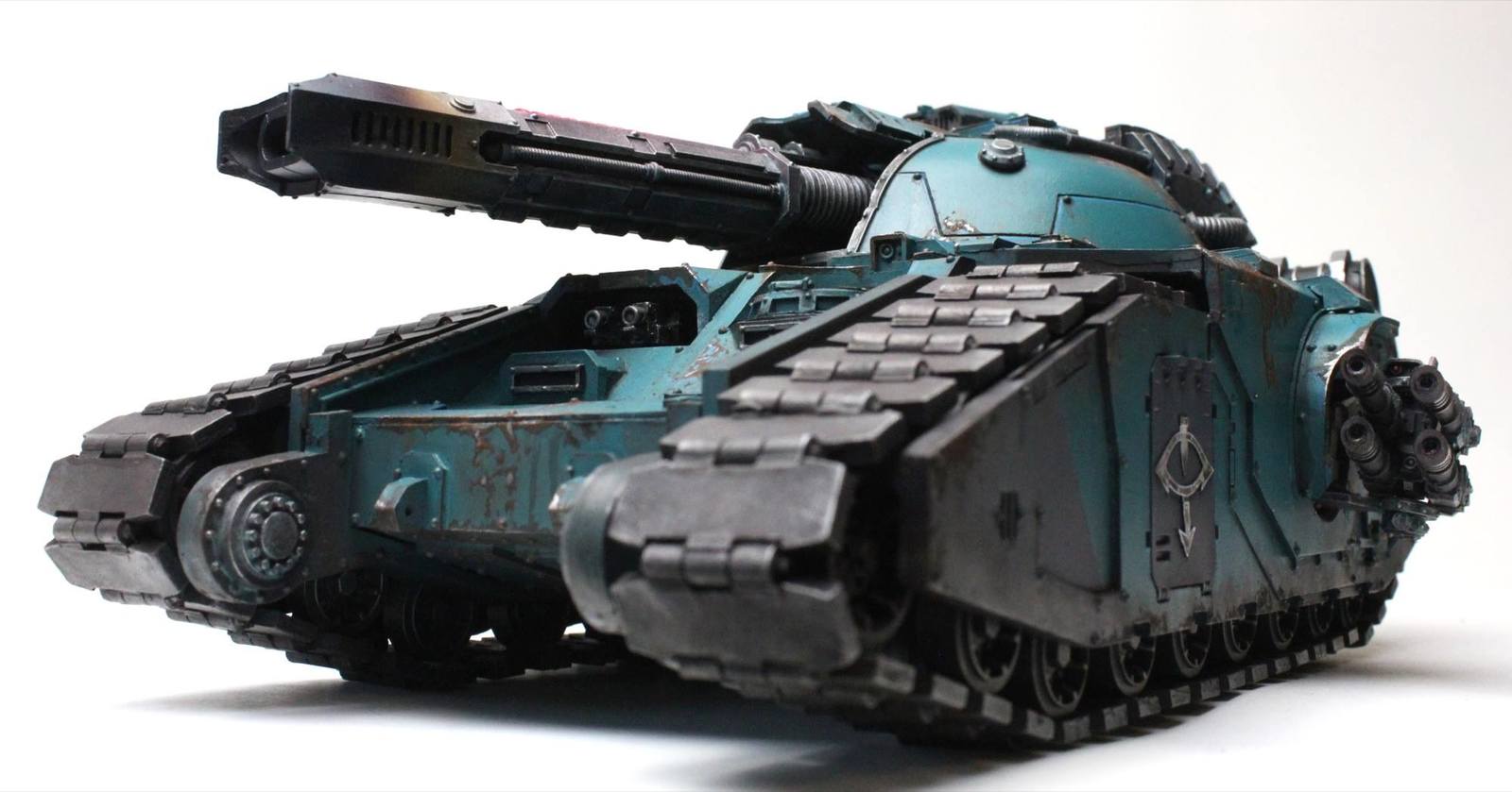 Sons of Horus Glaive Superheavy Tank - Warhammer 30k, Wh miniatures, Sons of Horus, Forge World, Longpost