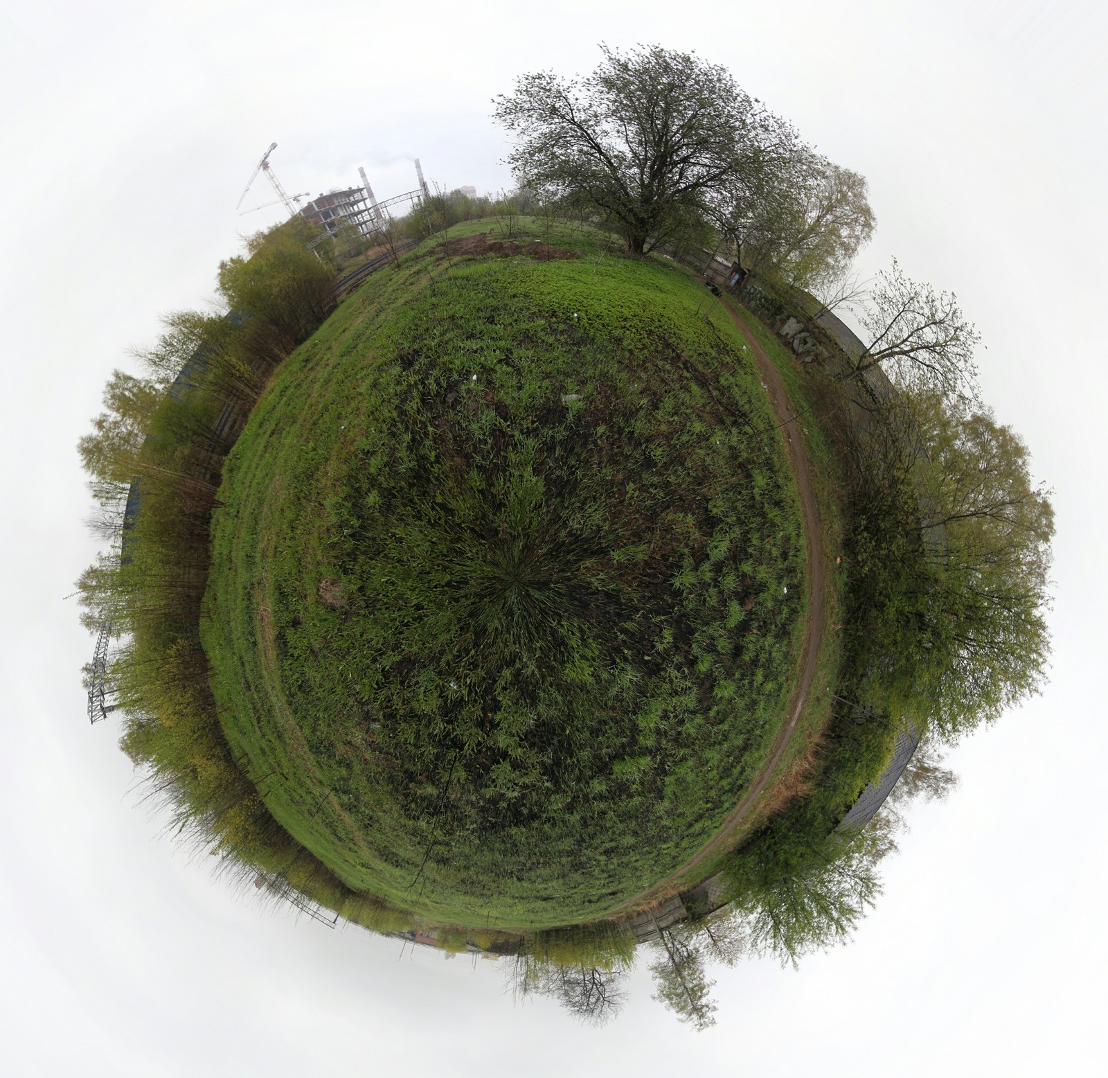 Little Planets. - My, Illusion, Панорама, Spherical panorama, Planet, Longpost