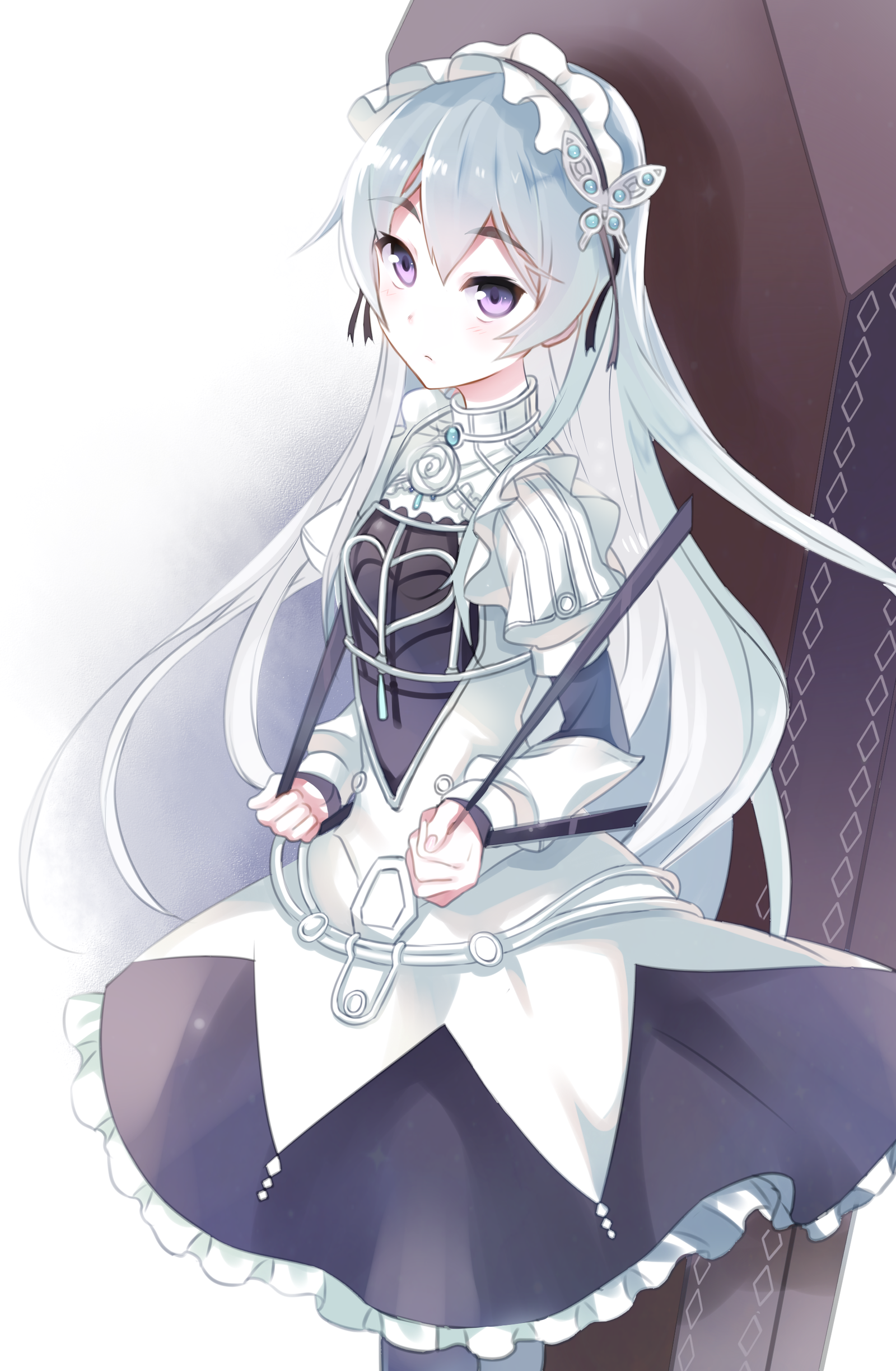 Chaika Trabant - Anime, Hitsugi no Chaika, Anime art, Chaika Trabant, Longpost